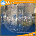 Giant clear human sized hamster ball, best selling inflatable buddy belly bumper ball